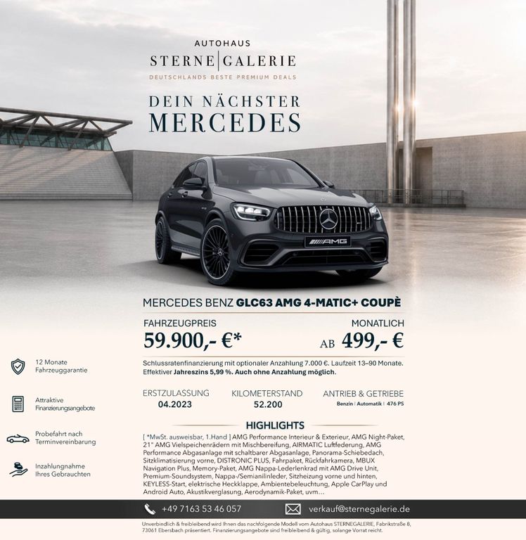 Image of Mercedes-Benz GLC 63 AMG
