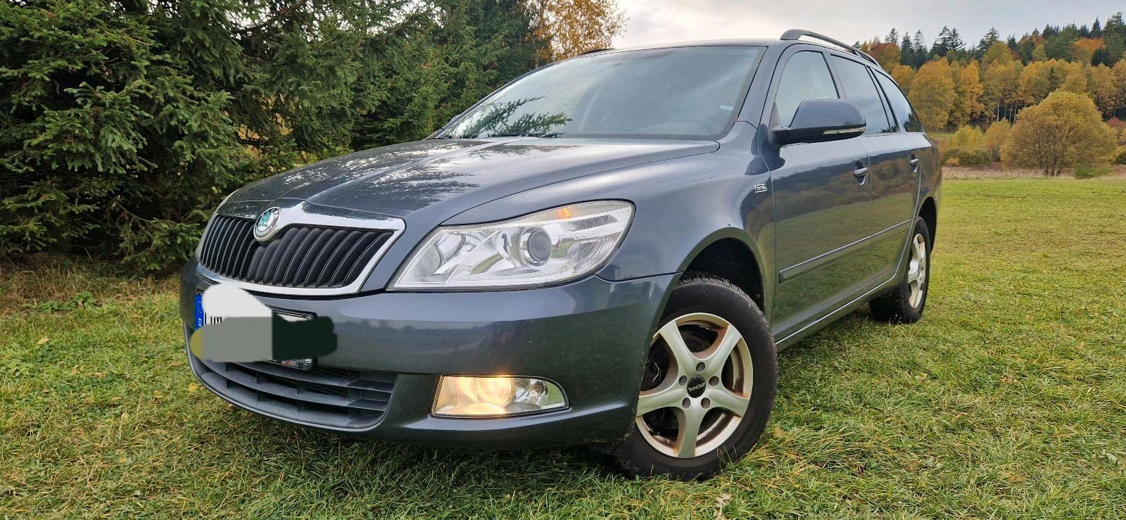 Skoda Octavia 2011 — вигляд ззаду