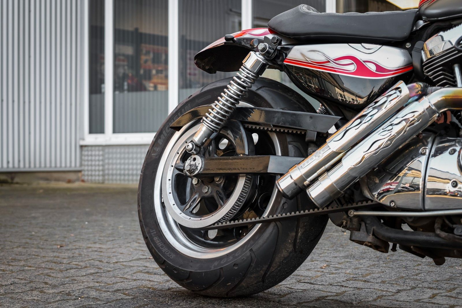 Fahrzeugabbildung Harley-Davidson XL1200L Cafe Racer Umbau -BSL 200er  Heckumbau--