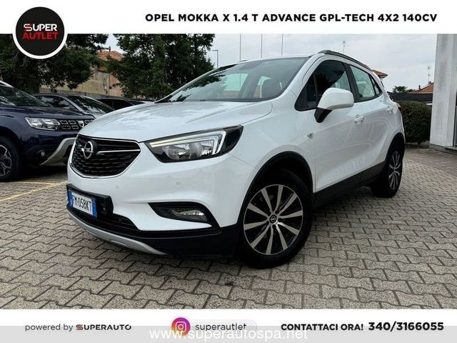 Opel Mokka X 1.4 Turbo GPL-Tech 140cv Advance 4x