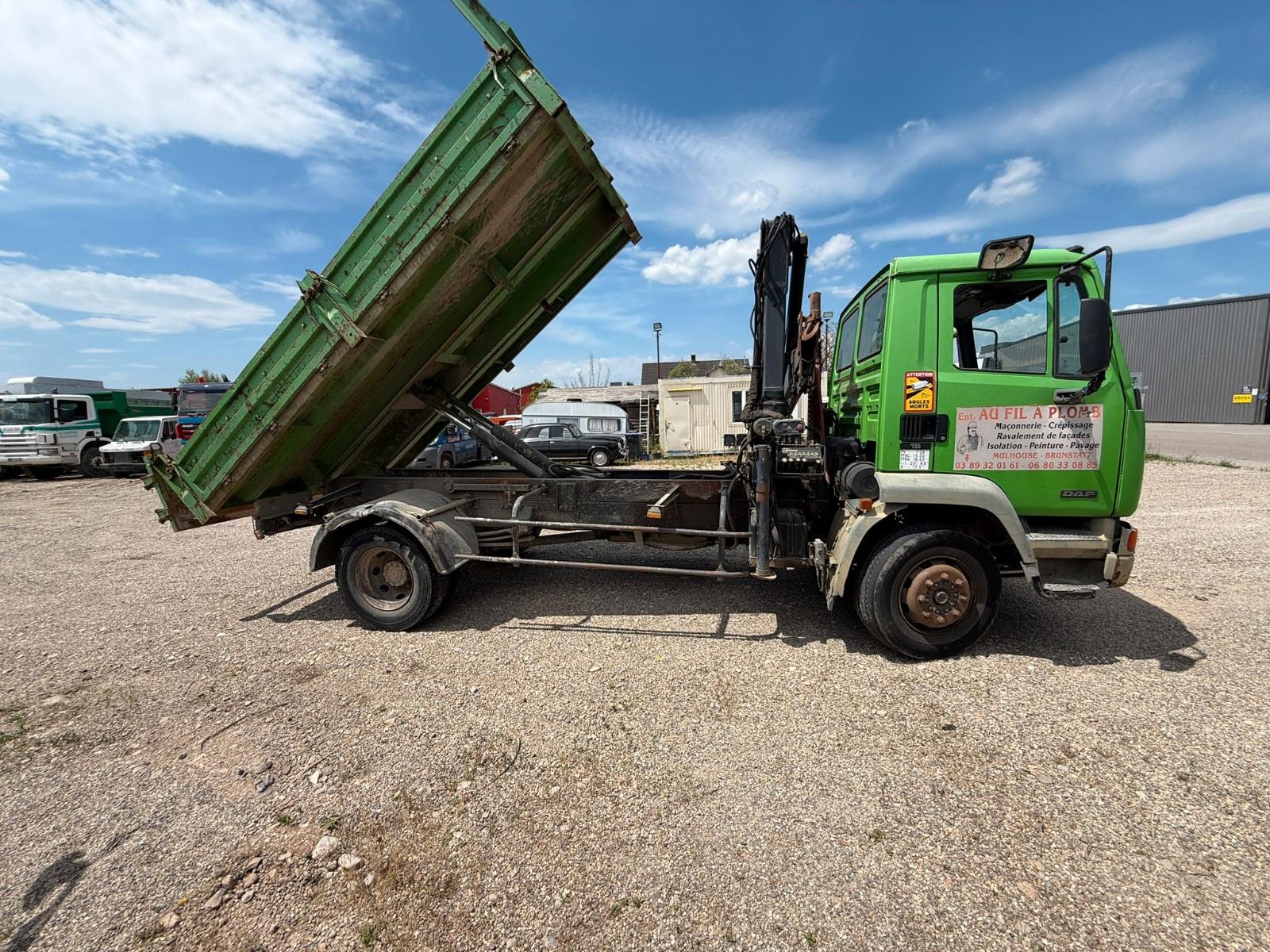 DAF 55-180 ATI KIPPER KRAN