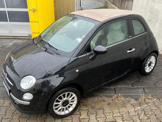 Fiat -ANGEBOT- Fiat 500 C Cabrio in schwarz/bei...