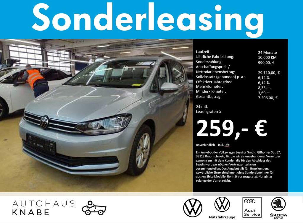 Volkswagen Touran 1.5 TSI Comfortline 7-Sitzer NAVI VIRTUAL