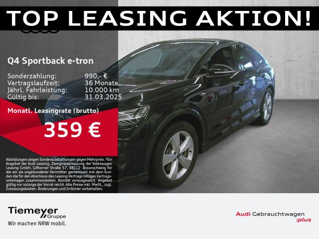 Audi Q4 Sportback e-tron 40 S LINE LM20 MATRIX KAMERA