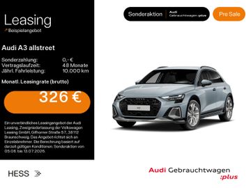 Audi Leasingangebot: Audi A3 allstreet 40 TFSIe*NAVI-PLUS*LED*KAMERA*AHK*V