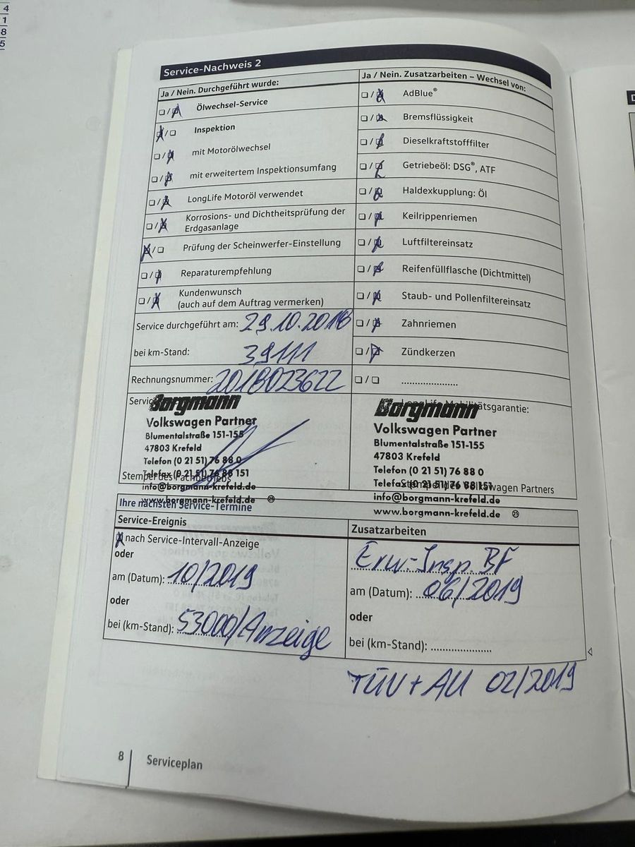 Fahrzeugabbildung Volkswagen Touran Comfortline BMT 7.SITZER/ SCHECKHEFT/ AHK