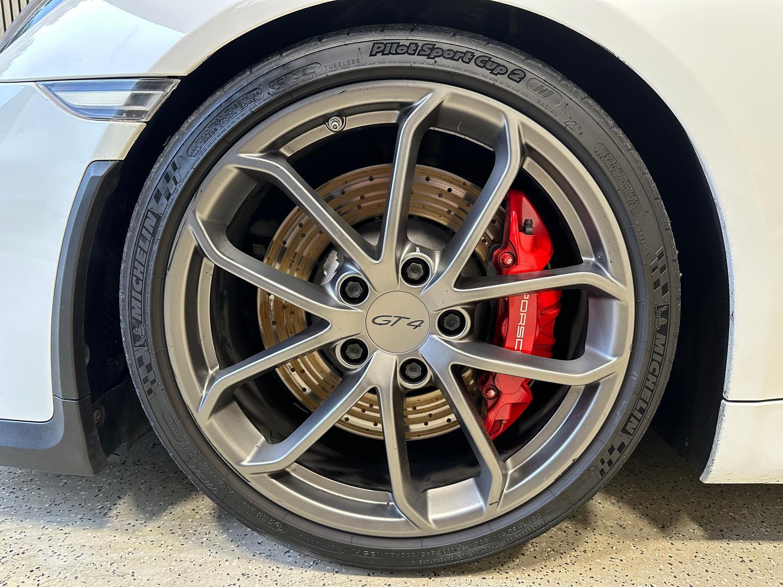 PORSCHE CAYMAN 3.8 GT4 CLUBSPORT  | 385 ch | BVM | ÉCHAPPEMENT SPORT | SIEGE BAQUET