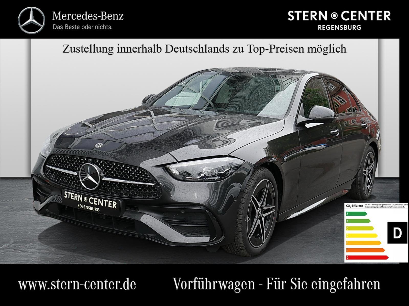 Mercedes-Benz C 200 d AMG MBUX Night Ambiente LED 360 AHK Cam