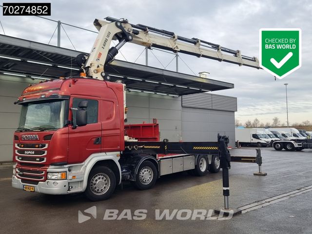 Scania G450 8X2 NL-Truck Hiab X-HIPRO 1058EP-6 Kran Fro