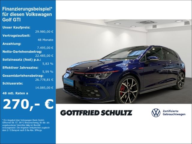 Volkswagen Golf GTI VIII TSI DSG LED NAVI CONNECT EPH SITZH