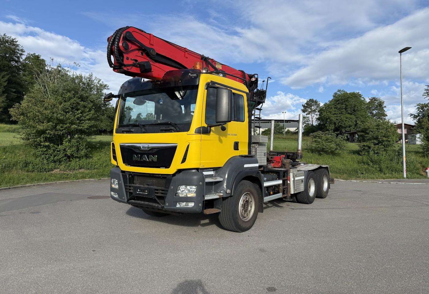MAN TGS 33.480 6x4 SRX47 / Swiss-Vehicle