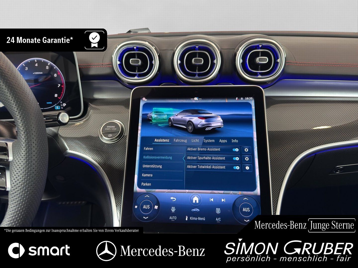 Fahrzeugabbildung Mercedes-Benz CLE 53 4M+ Cabrio AMG Optik RealSound Sitzklima