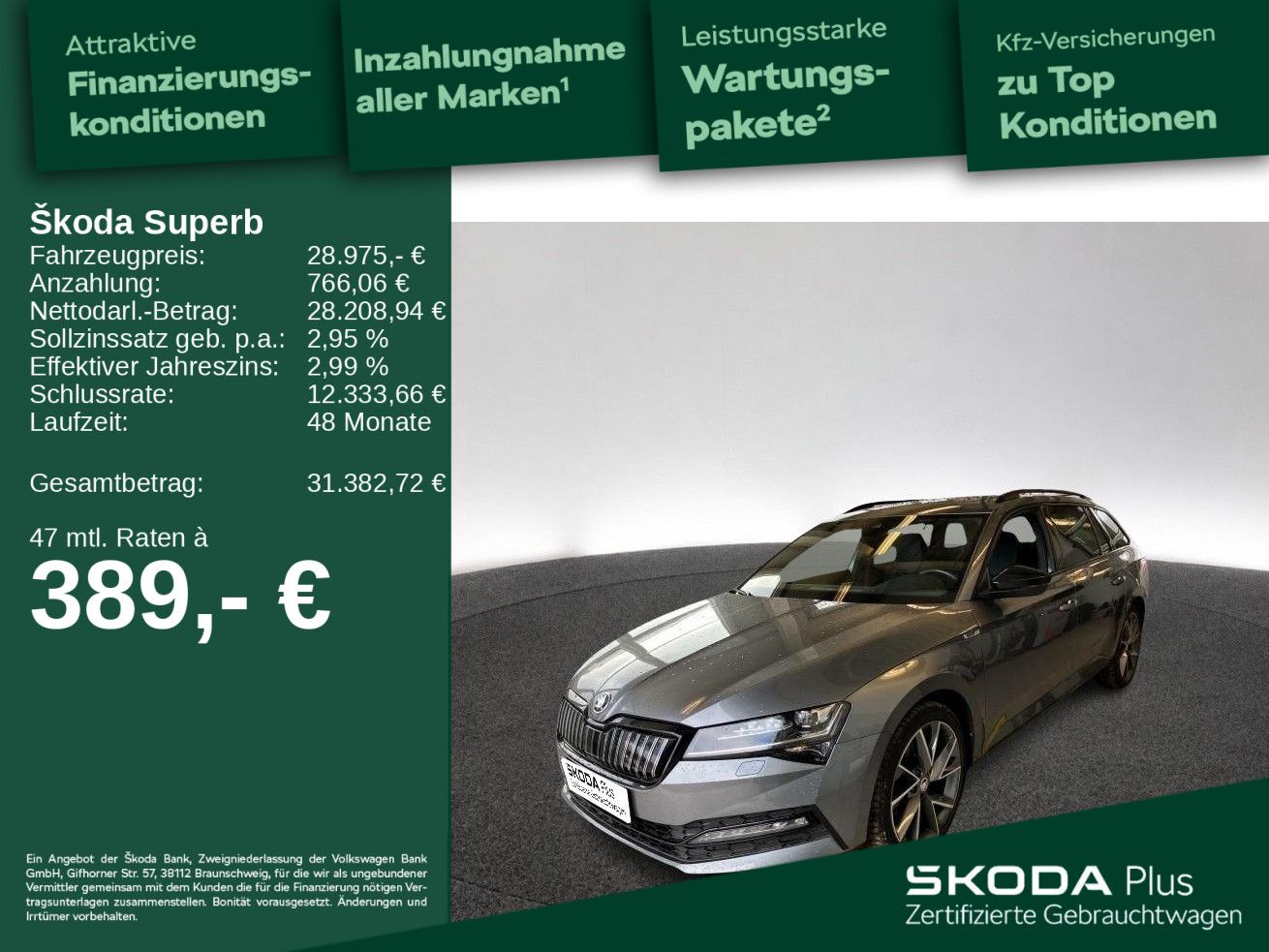 Skoda Superb Combi 1.4 TSI Sportline*VC*RFK*PANO*MATRX imagem 2