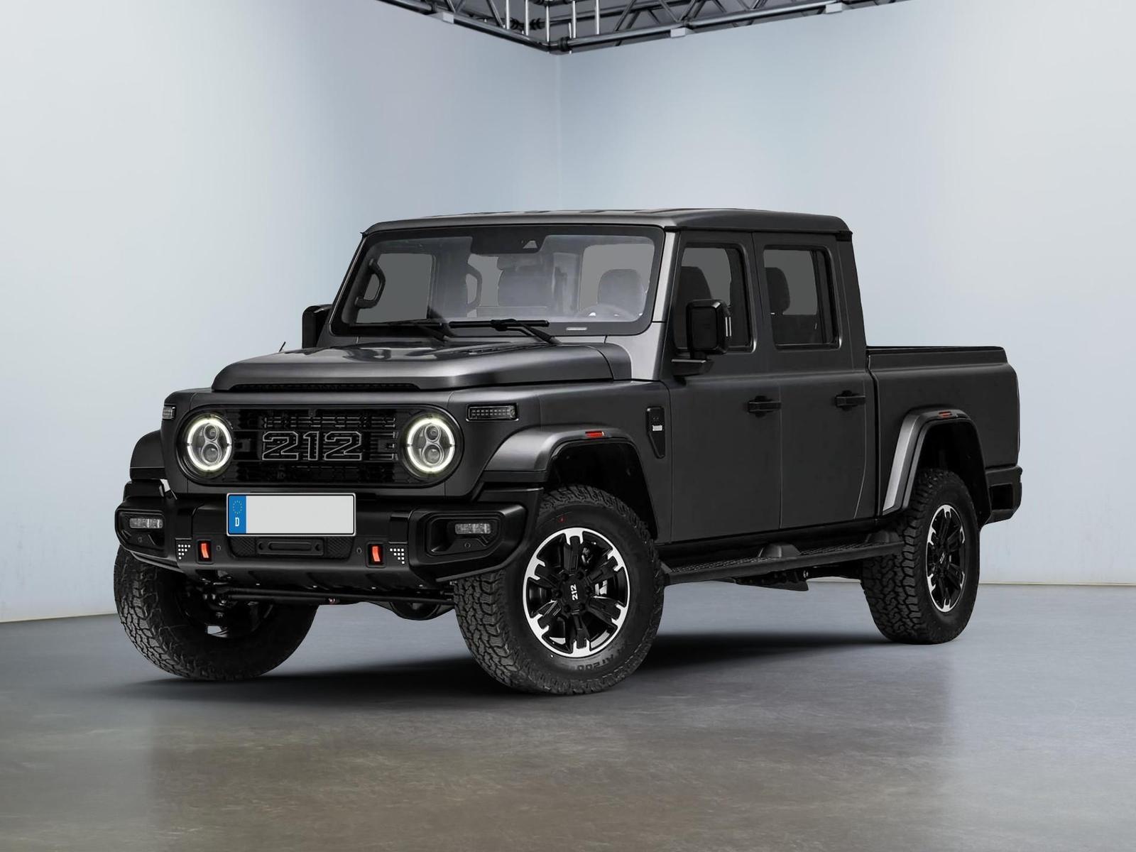 BAW 212 PICKUP P01 Vollausstattung Vorlauf 140 kW...