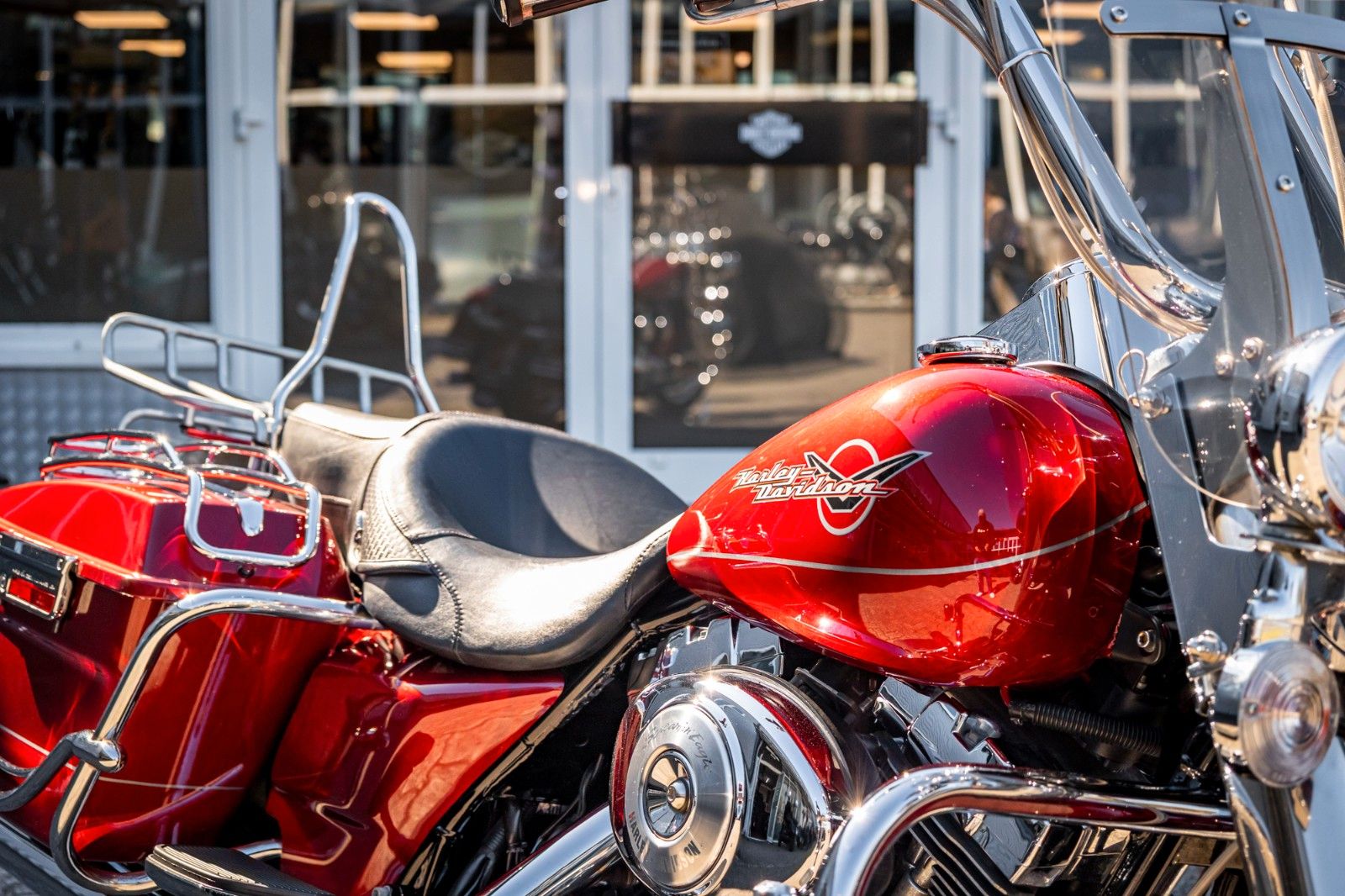 Fahrzeugabbildung Harley-Davidson Road King FLHR - PENZEL - APE -