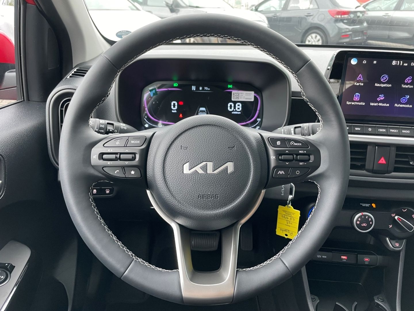 Fahrzeugabbildung Kia Picanto Vision DAB Verkehrszeichenerk SHZ Navi