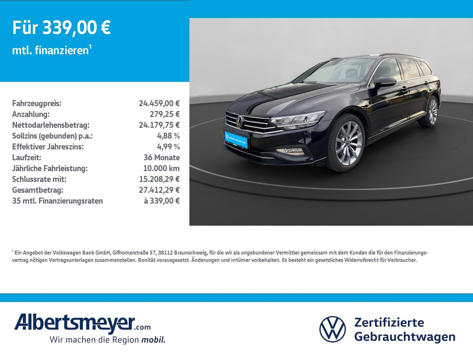 Volkswagen Passat Variant 2.0 TDI Business +DSG+NAVI+KAMERA