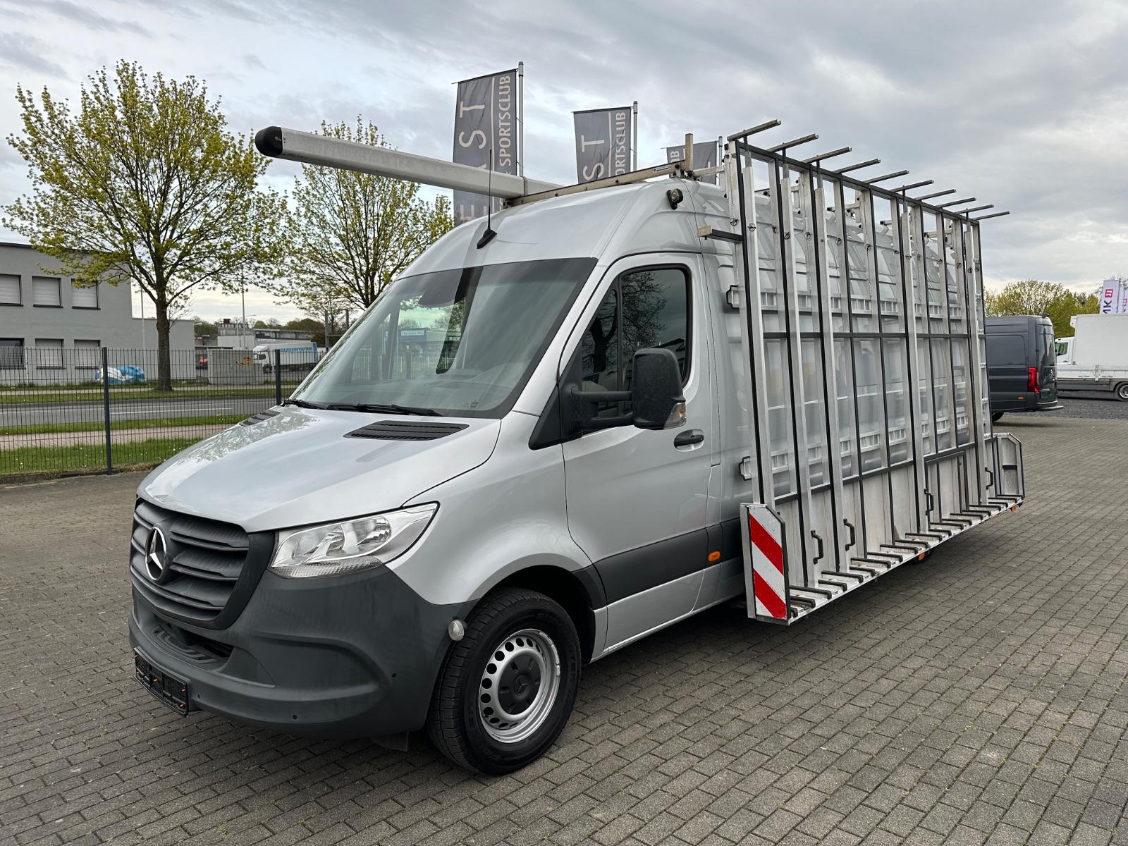 Mercedes-Benz Sprinter 319 CDI V6 Hegla Glasreff Glastransport