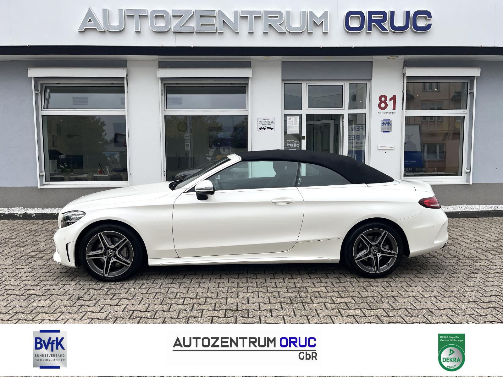Mercedes-Benz C 200 Cabrio AMG Line LED*Airscarf*Distro.*Navi*