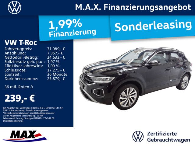 T-Roc 1.5 TSI DSG GOAL LED+NAVI+AHK+KAMERA+
