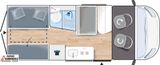 Chausson Vans V697 First Line Zubehör Paket  - Chausson Etagenbett Diesel Kastenwagen