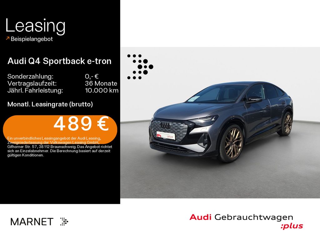 Audi Q4 Sportback e-tron 50 qu S line*Navi*Matrix*Alu