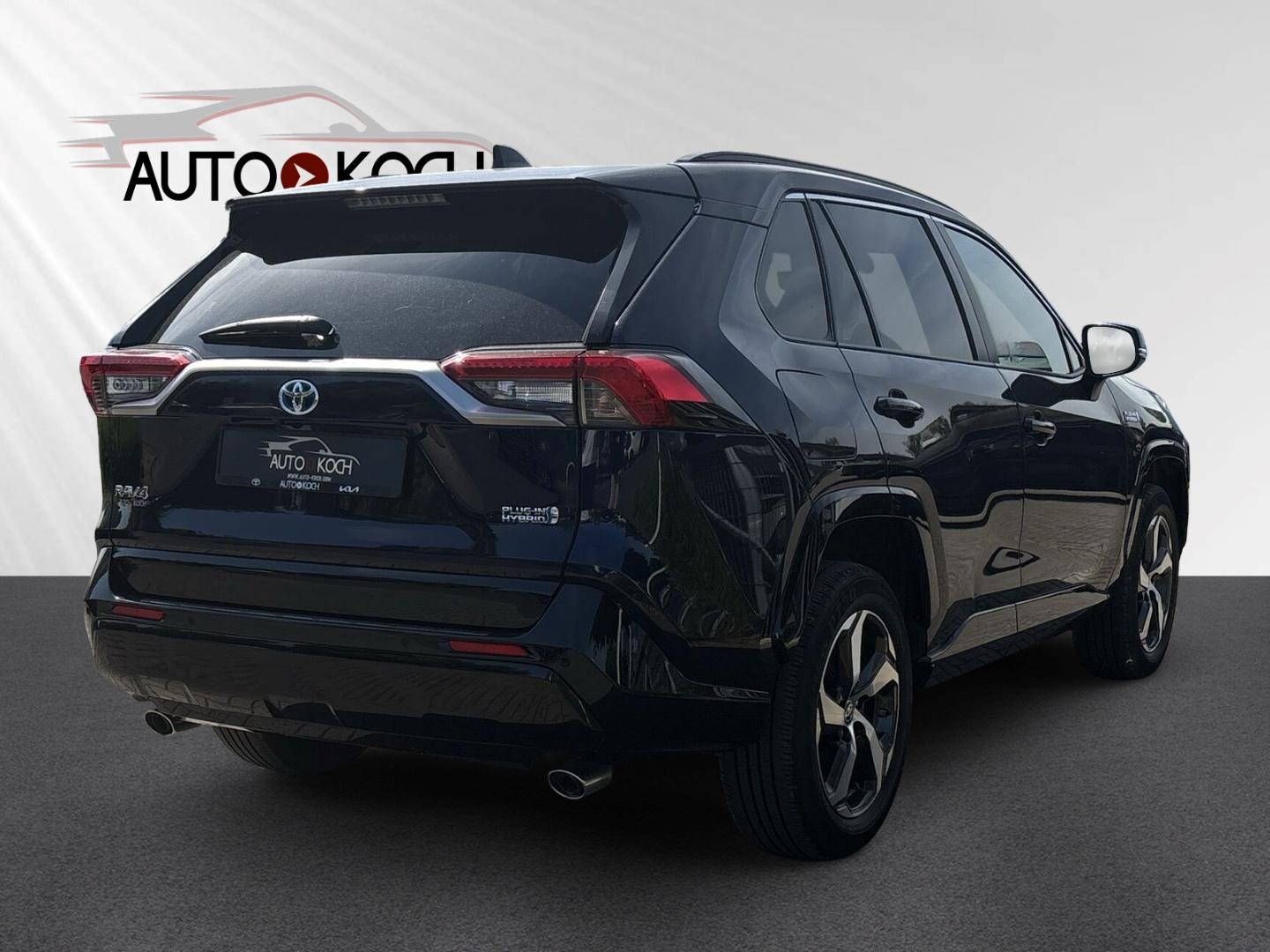 TOYOTA RAV 4 PLUG-IN HYBRID 4X4 LED ACC EL. HECKKLAPPE | 306 ch | BVA | HAYON ÉLECTRIQUE | VOLANT EN CUIR