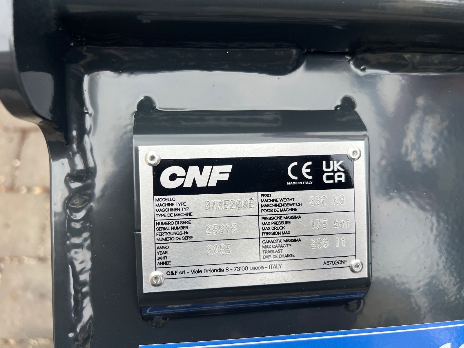 Fahrzeugabbildung Kubota CNF - BMX 200E  New für Radlader und Minibagger