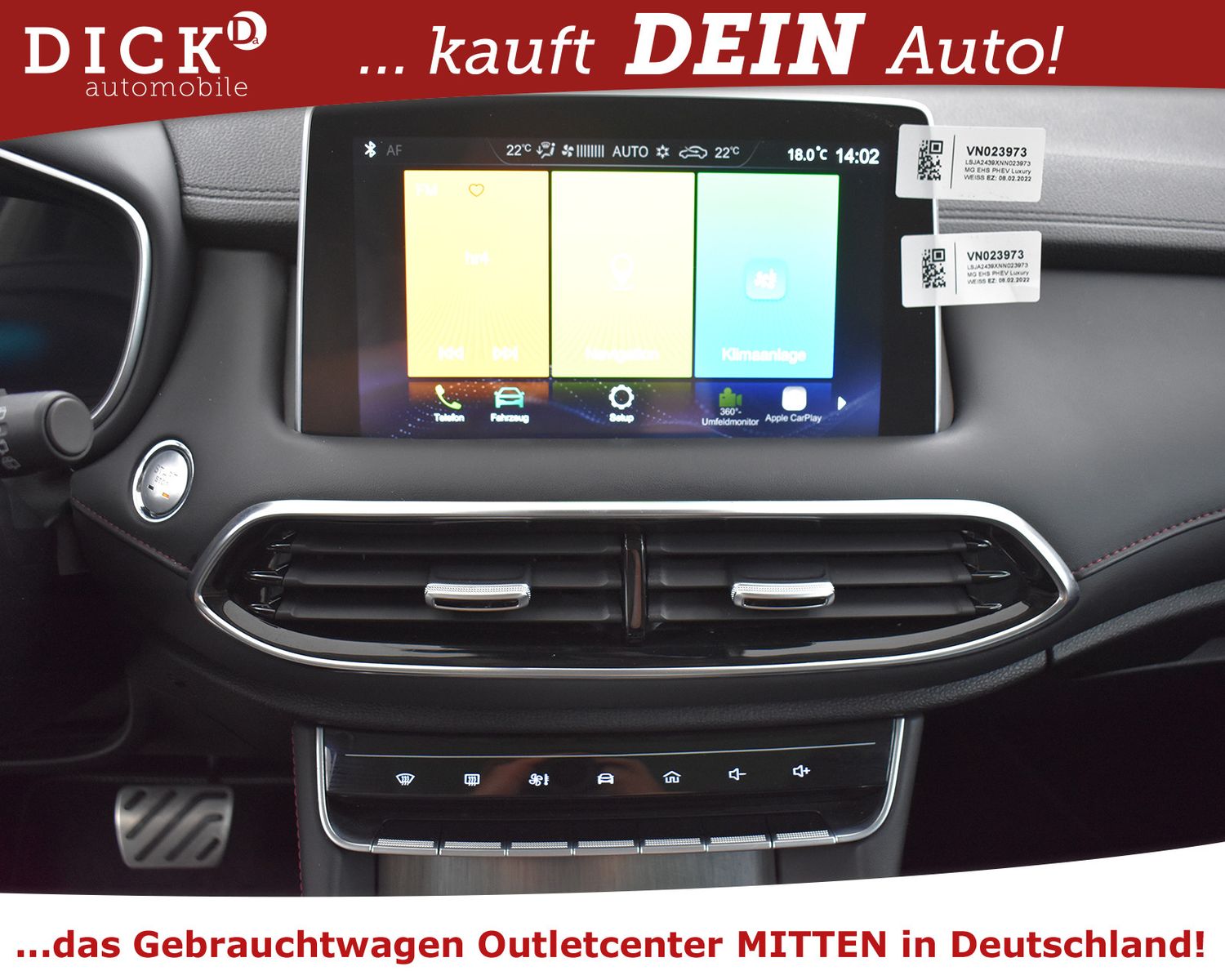 MG EHS PHEV 1.5 T-GDI Luxury  LED+PANO+SHZ+ACC+360° - Image 19