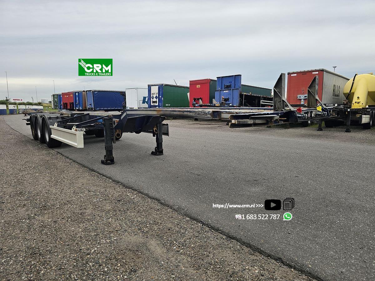 D-TEC VCC-01 / 45 FOOT CONTAINER CHASSIS / VALKX AXLES