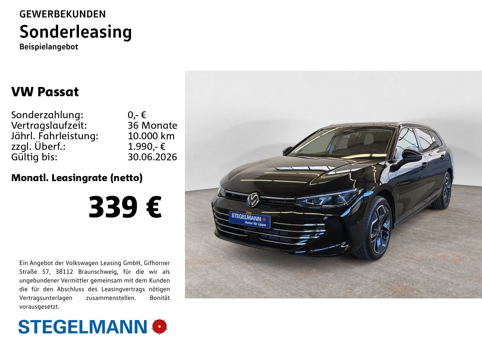 Volkswagen Passat 1,5 l eHybrid OPF 6-Gang-DS Elegance