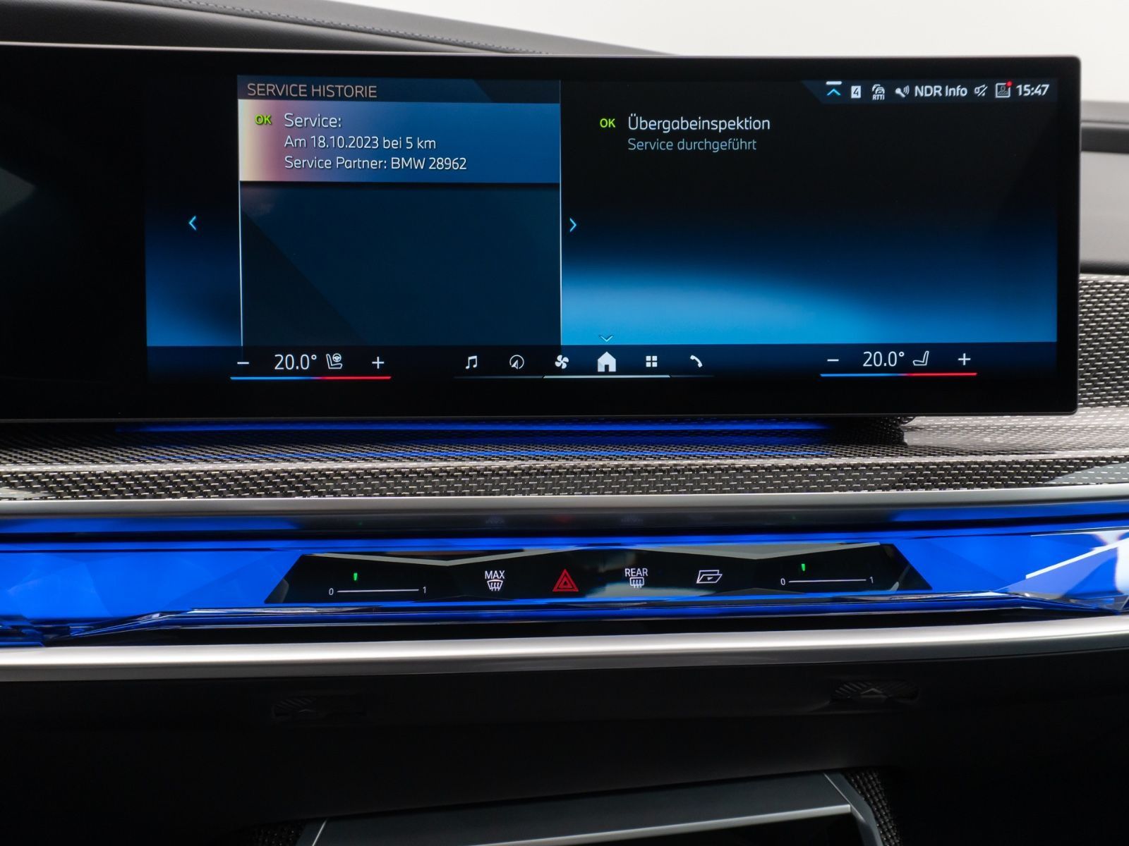 Fahrzeugabbildung BMW i7 xD60 M-Sport HUD Pano 360°Massage ACC Soft 21