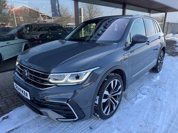 Bild 13 VW Tiguan 2.0 TDI 4M R-Line DSG Leder AHK Pano-SD