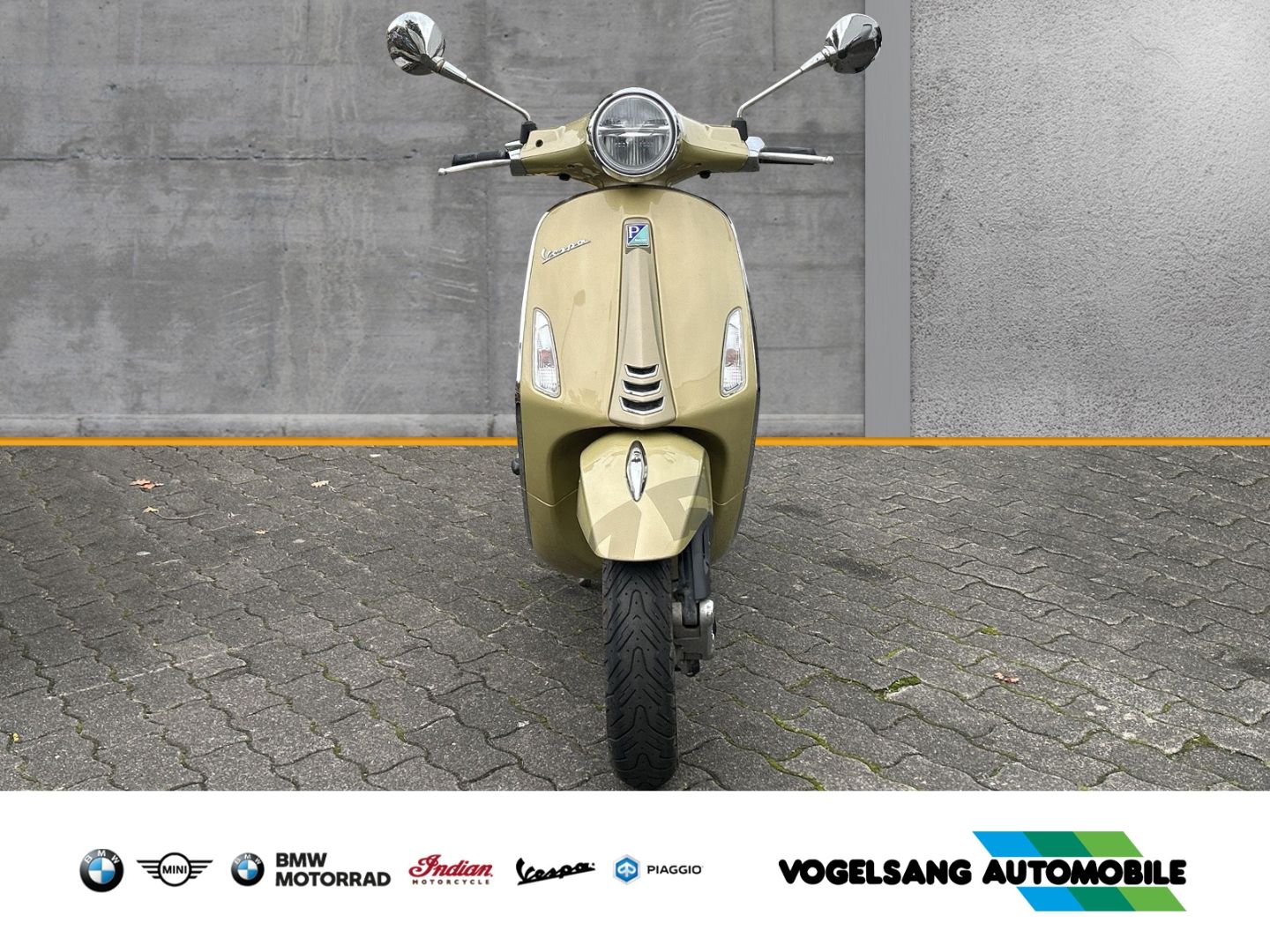 Fahrzeugabbildung Vespa Primavera 50 Sondermodell 75 Jahre, Champagner G