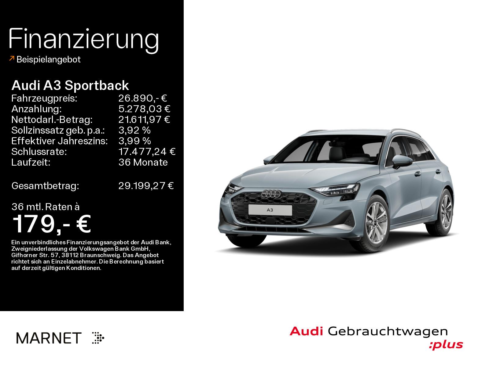 Audi A3 Sportback Advanced 30 TFSI*Navi*LED*Virtual*A