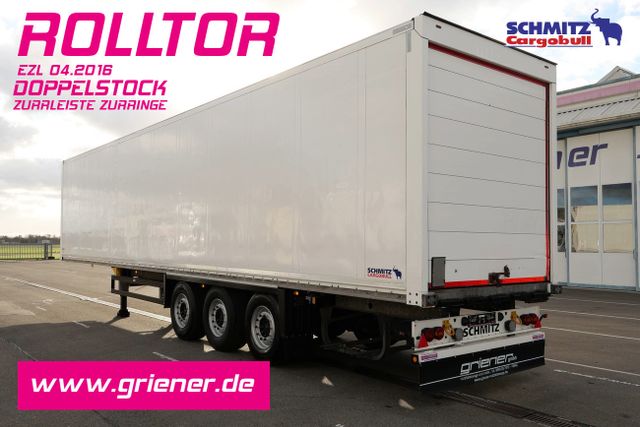 Schmitz Cargobull SKO 24 / ROLLTOR /DOPPELSTOCK / ZURRLEISTE