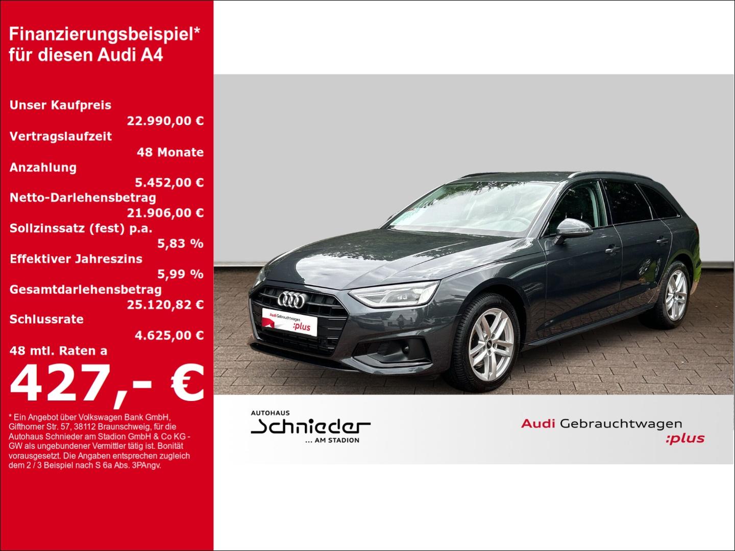 Audi A4 Avant 35 TFSI advanced