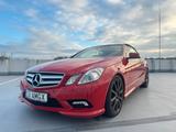 Mercedes-Benz E 250 Cabriolet E 250 CGI BlueEFF. - rote Mercedes-Benz E 250