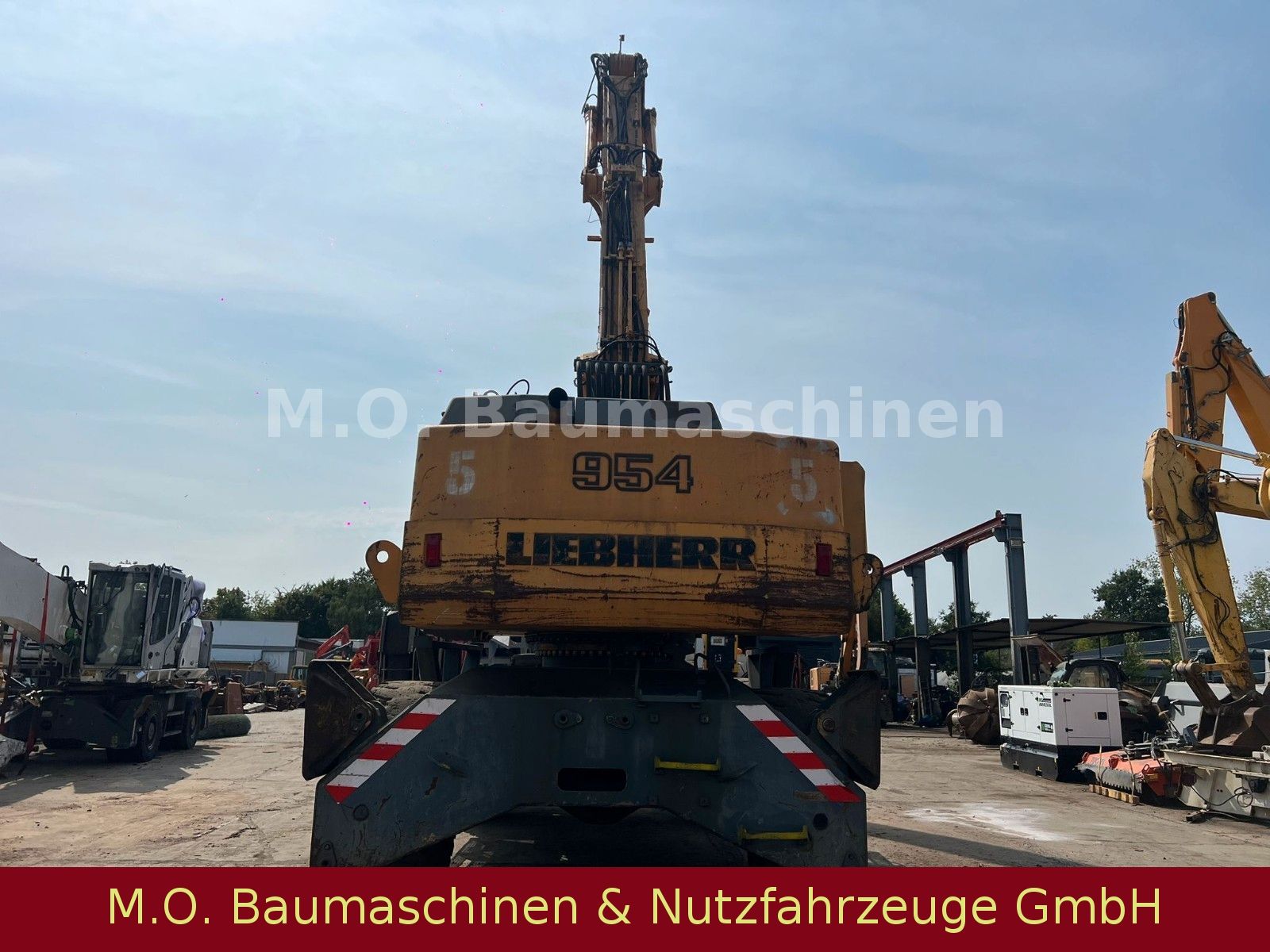 Fahrzeugabbildung Liebherr A954B Litronic / Hochf. Kabine /