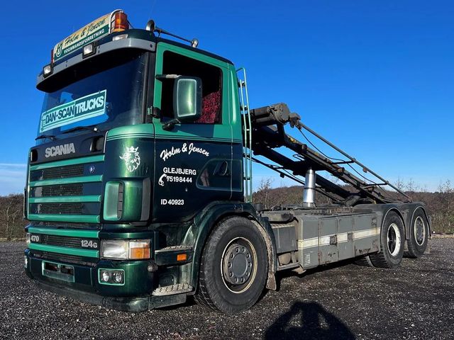 Scania R124-470 Analog tacho. 3 way cable tipper