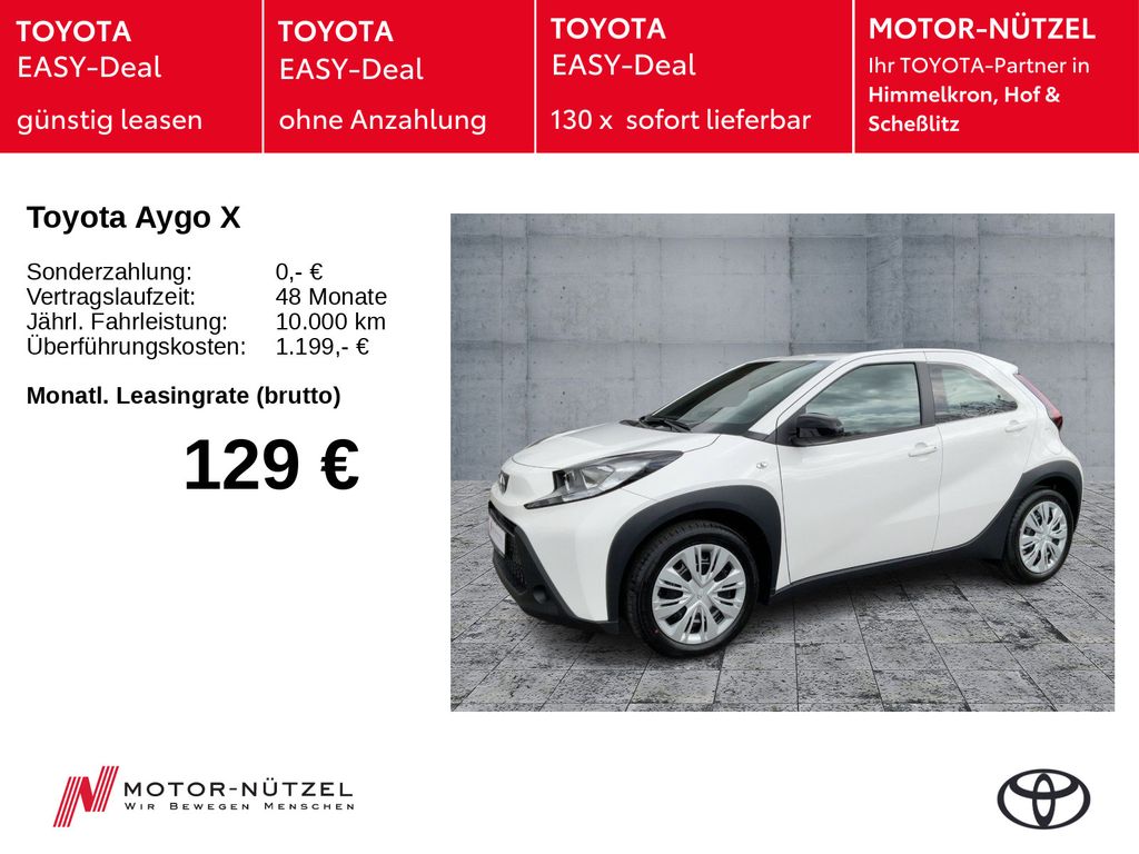 Toyota AYGO X PLAY - mtl. 129 Euro inkl. Winterräder