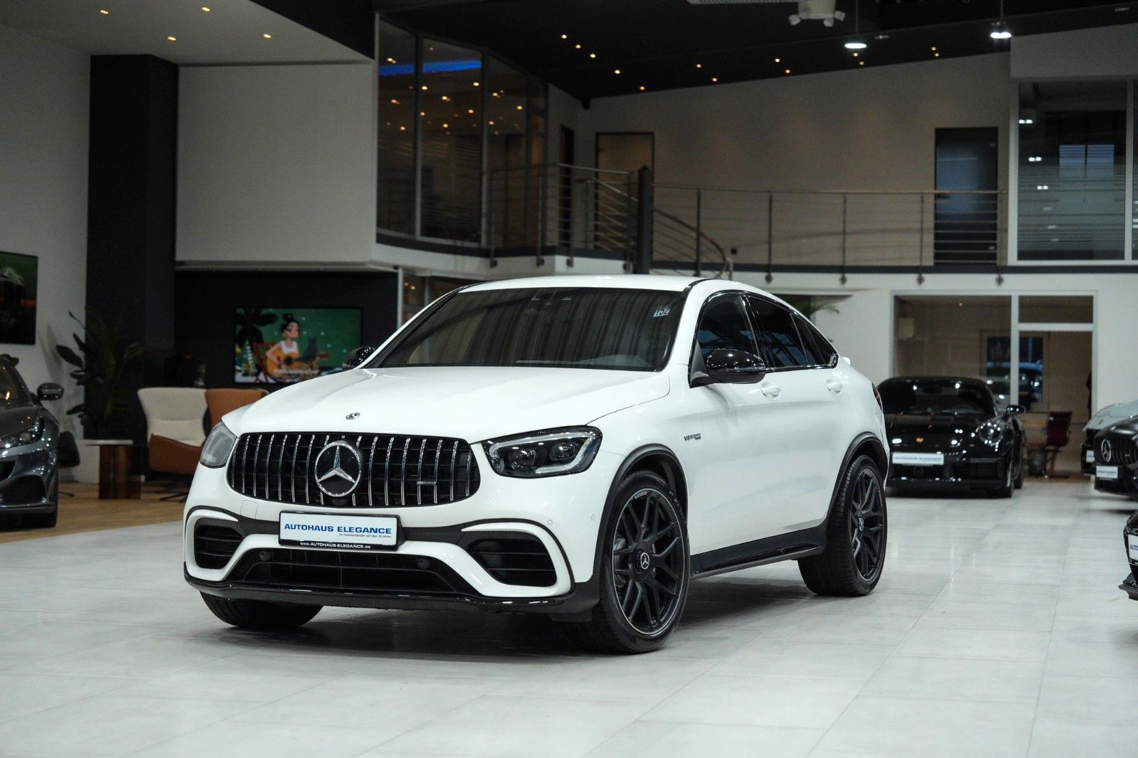 MERCEDES-BENZ GLC 63 AMG Coupe 4M *NIGHT*LEDER*21"LM*1.HAND*