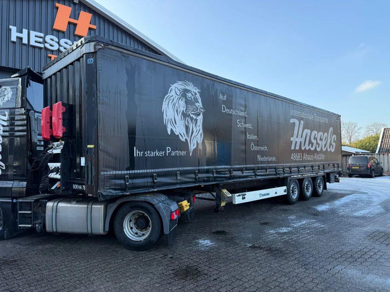 Krone SD Schuifzeilen/Schuifdak BPW 2 Opbergkist Reser