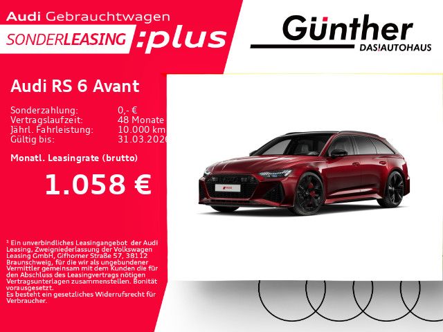 Audi RS 6 Avant +WINTERRÄDER+SPORTABGAS+AHK+PANORAMAD