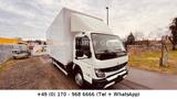 FUSO Canter 7 C 18 Koffer und Ladebordwand 1000 kg - Pkw-Anhänger 1000 kg