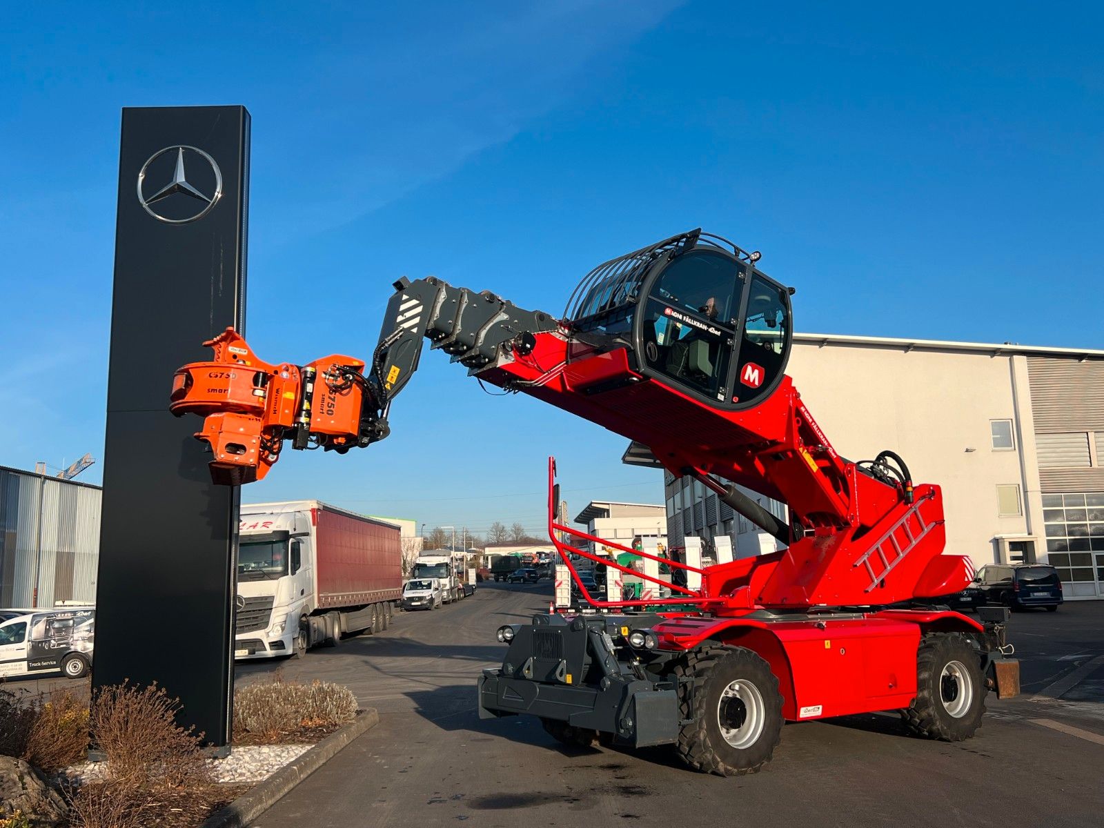 Fahrzeugabbildung Andere Magni RTH 6.30 SH / Fällkran / Westtech CS750