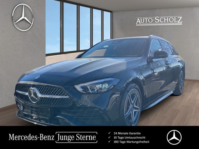 MERCEDES-BENZ C 300 d T AMG+AHK+PANO+AMBI+LED+FLA+KAMERA+LEDER