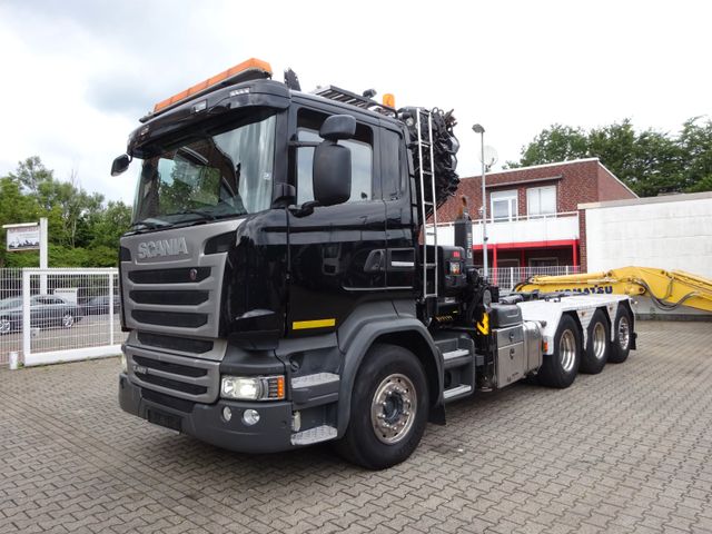 Scania R490 Abroller + HIAB 302E-6 Bj.2021 !Kran TRIDEM