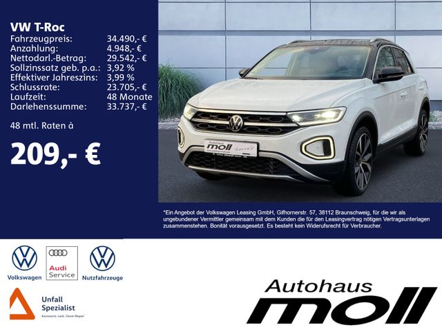 Volkswagen T-Roc Style 2.0 TDI DSG, AHK, Navi, Kamera, 19"