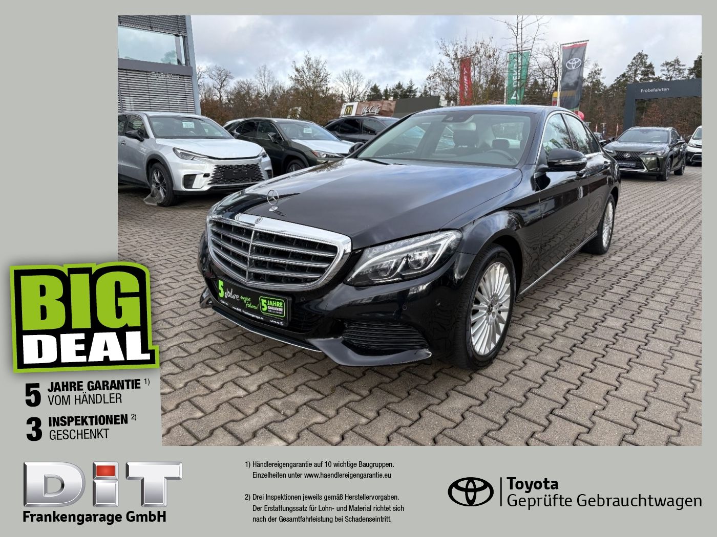 MERCEDES-BENZ C 250 CGI Exclusive LED, Navi, SHZ, Kamera, BT